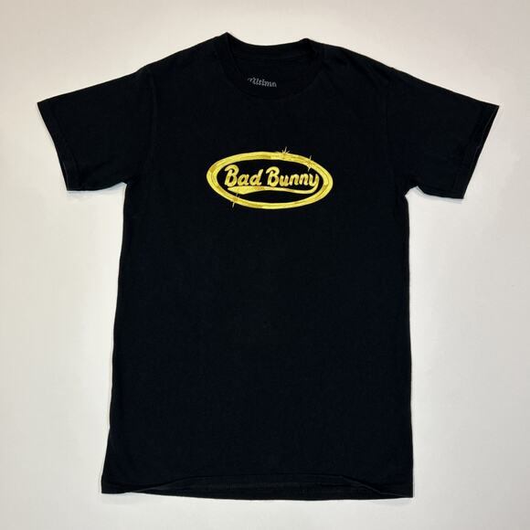 Bad Bunny El Ultimo Tour Del Mundo Shirt Mens Small Official Merch Double Sided - Picture 1 of 13